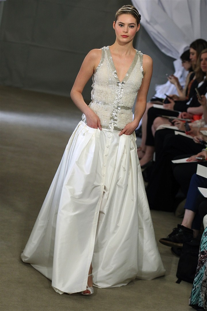 Carolina Herrera 2013 İlkbahar/Yaz Gelinlik 