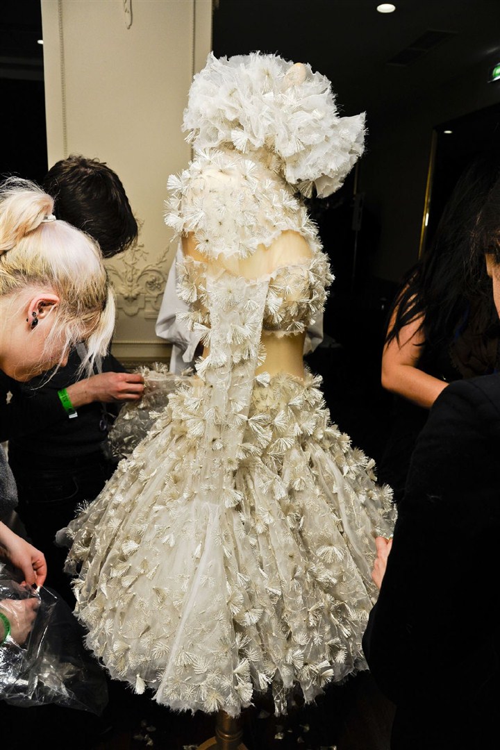 Alexander McQueen 2012-2013 Sonbahar/Kış Çekim Arkası