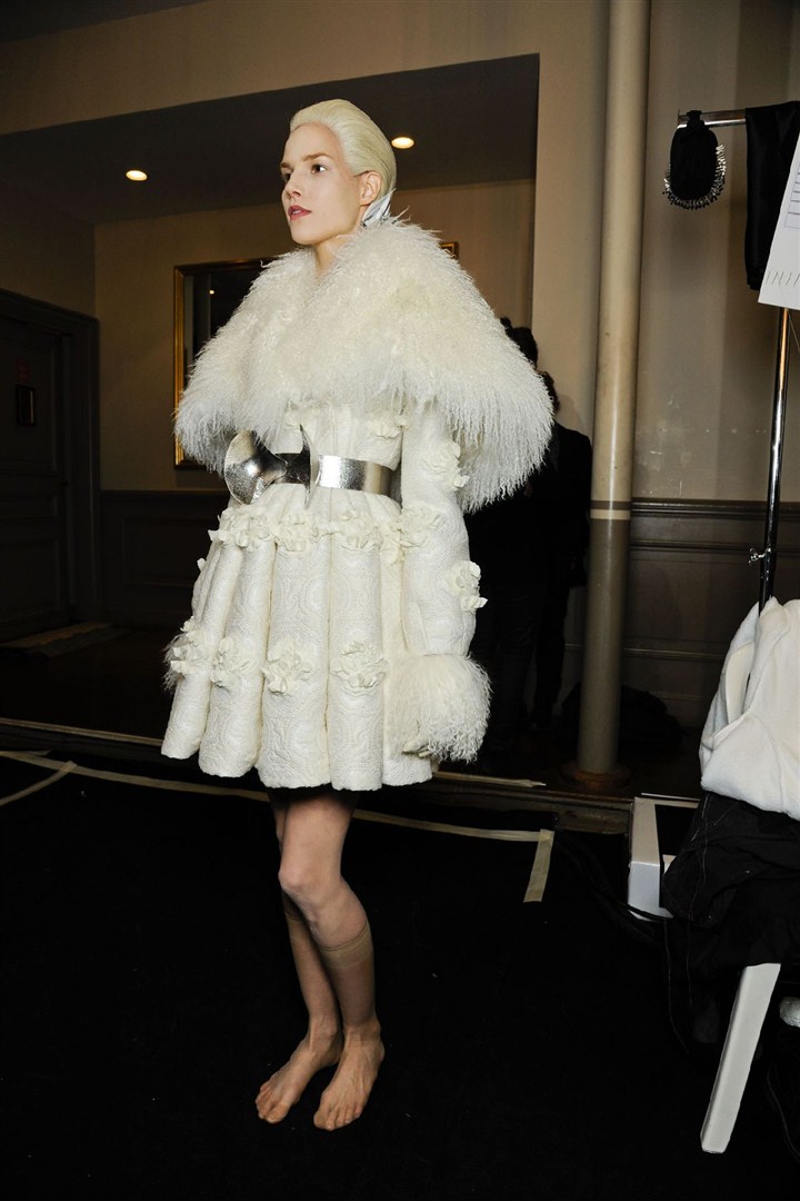 Alexander McQueen 2012-2013 Sonbahar/Kış Çekim Arkası