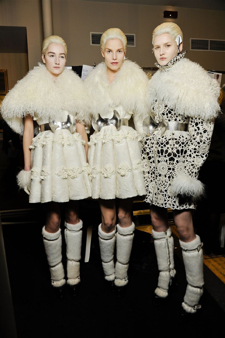 Alexander McQueen 2012-2013 Sonbahar/Kış Çekim Arkası