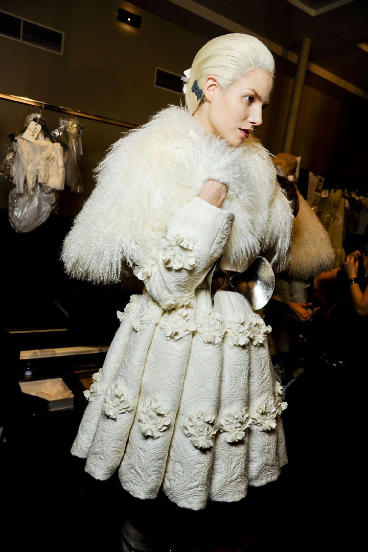 Alexander McQueen 2012-2013 Sonbahar/Kış Çekim Arkası