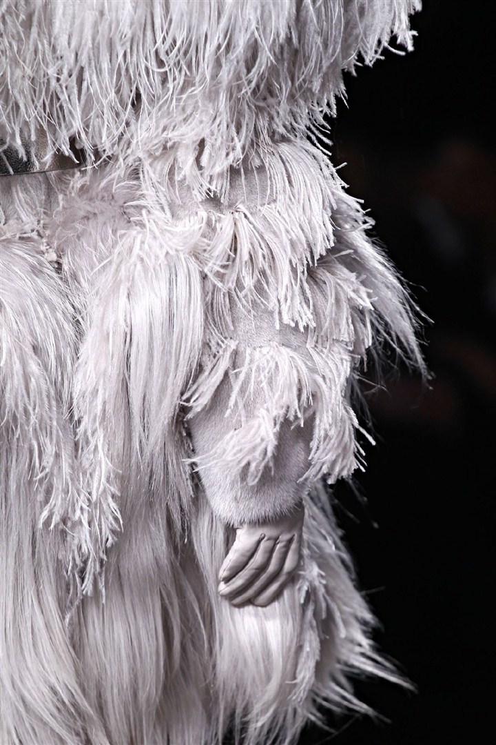 Alexander McQueen 2012-2013 Sonbahar/Kış Detay