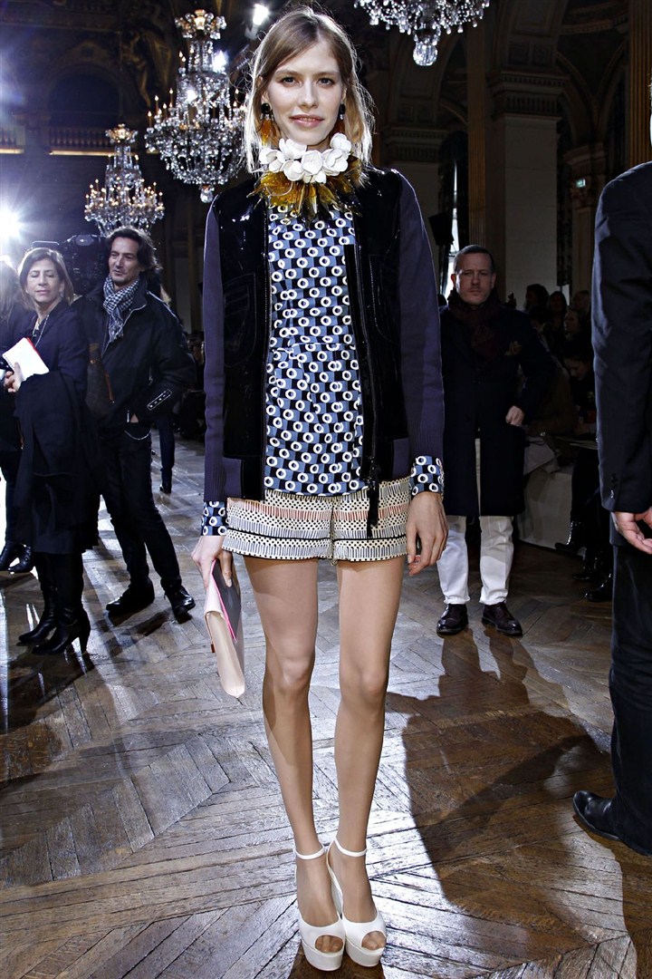 Stella McCartney 2012-2013 Sonbahar/Kış Ön Sıradakiler