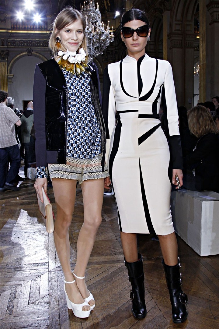 Stella McCartney 2012-2013 Sonbahar/Kış Ön Sıradakiler