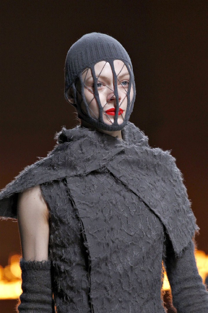 Rick Owens 2012-2013 Sonbahar/Kış Detay