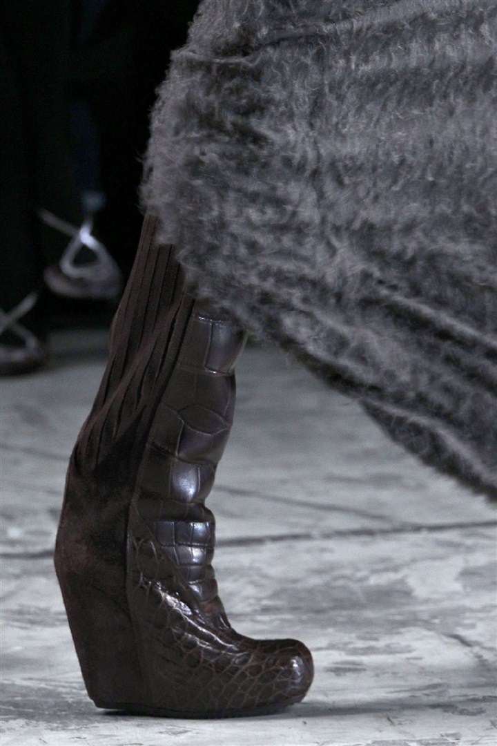 Rick Owens 2012-2013 Sonbahar/Kış Detay