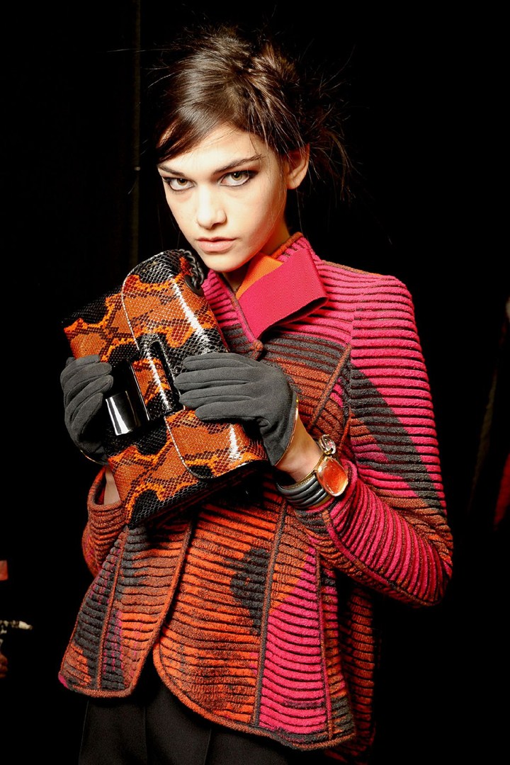 Giorgio Armani 2012-2013 Sonbahar/Kış Çekim Arkası