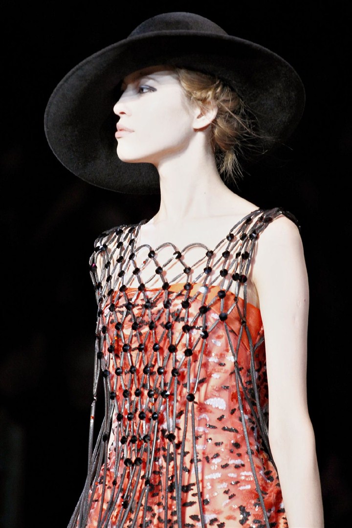 Giorgio Armani 2012-2013 Sonbahar/Kış Detay