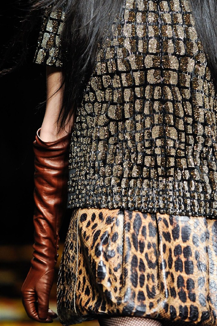 Roberto Cavalli 2012-2013 Sonbahar/Kış Detay