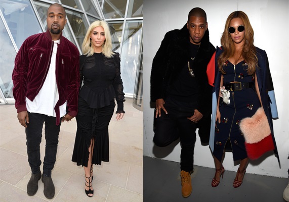 Çiftler: Kanye West & Kim Kardashian mı, Jay Z & Beyonce mu?