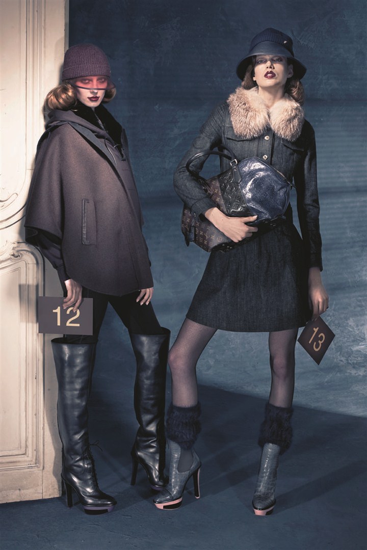 Louis Vuitton'un 2011 Pre-Fall Koleksiyonu, bu sonbahar çok retro ve çok güçlü.