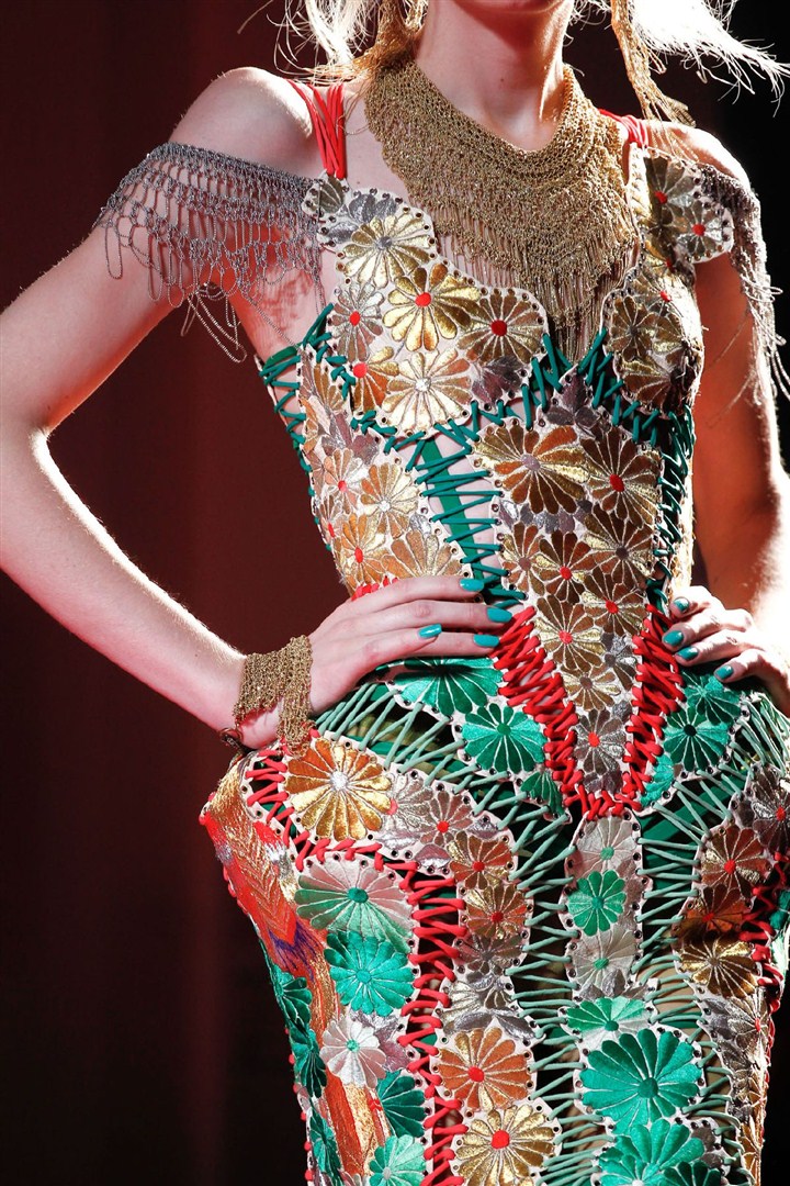 Jean Paul Gaultier 2012 İlkbahar/Yaz Couture Detay