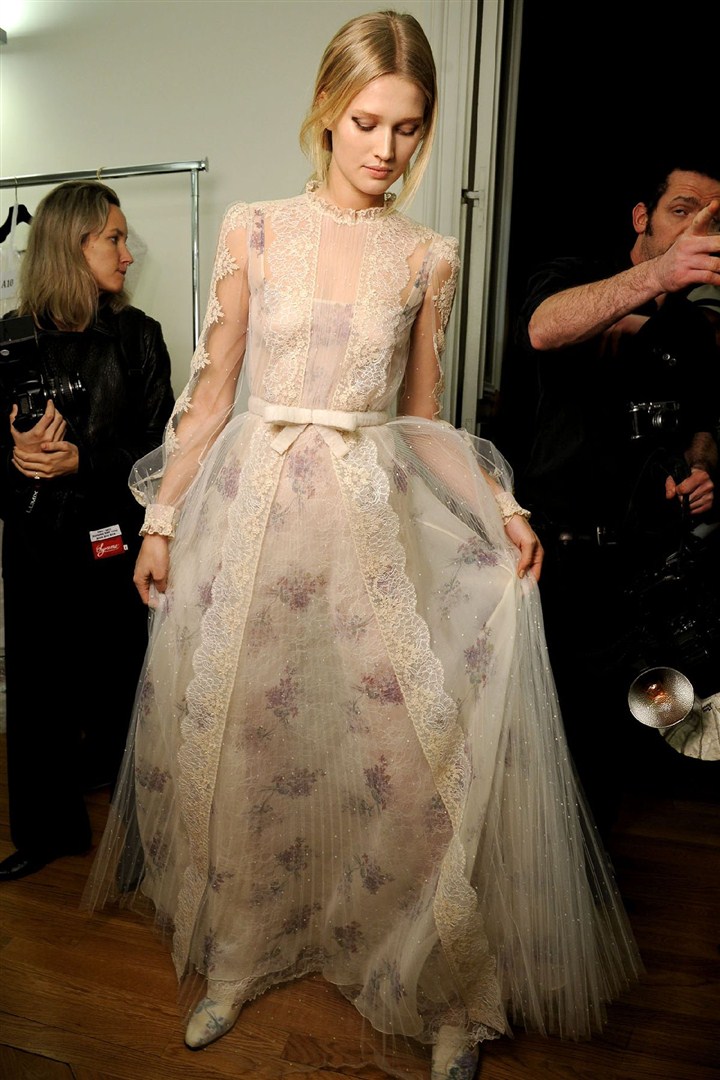 Valentino 2012 İlkbahar/Yaz Couture Çekim Arkası