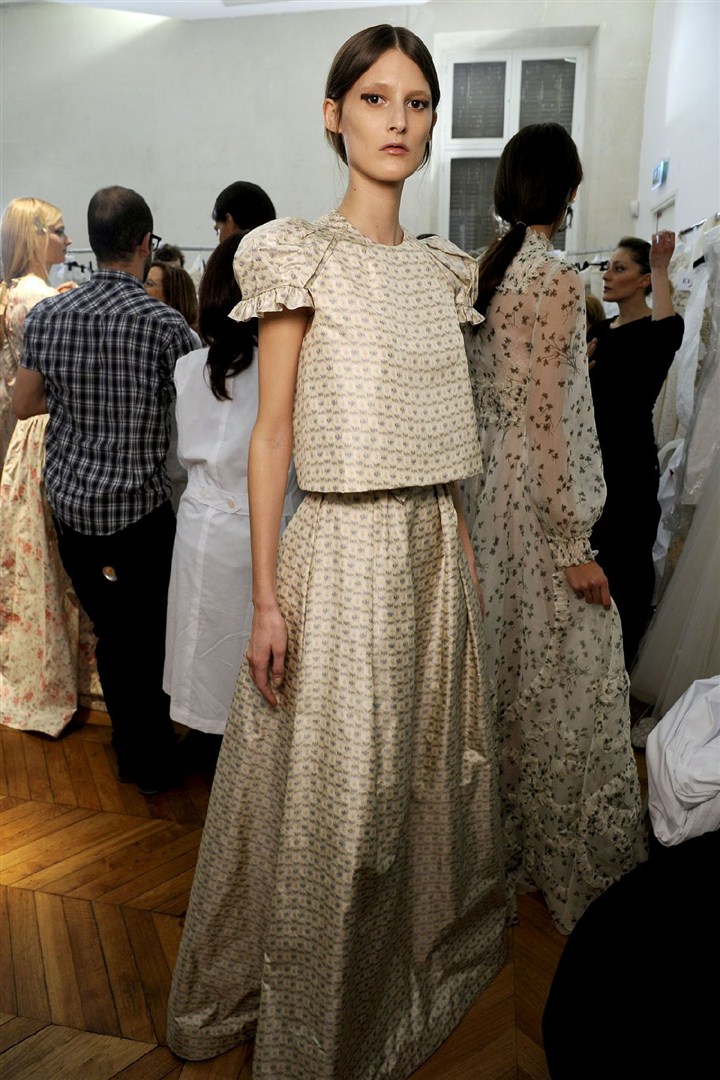 Valentino 2012 İlkbahar/Yaz Couture Çekim Arkası