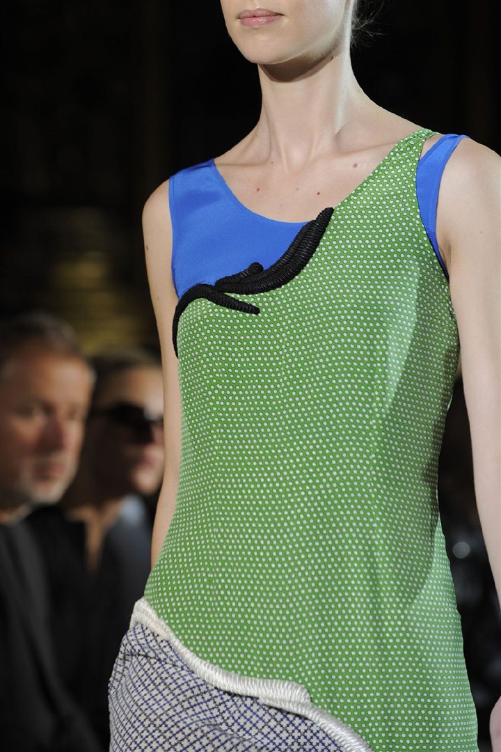 Stella McCartney 2012 İlkbahar/Yaz Detay