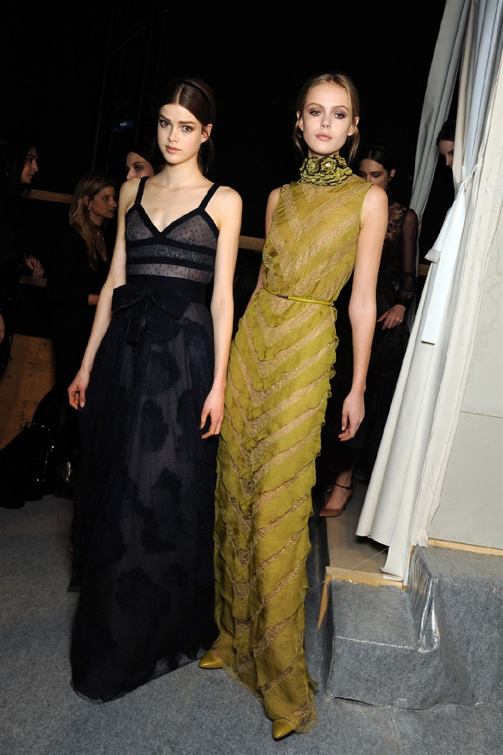 Valentino 2011-2012 Sonbahar/Kış Çekim Arkası