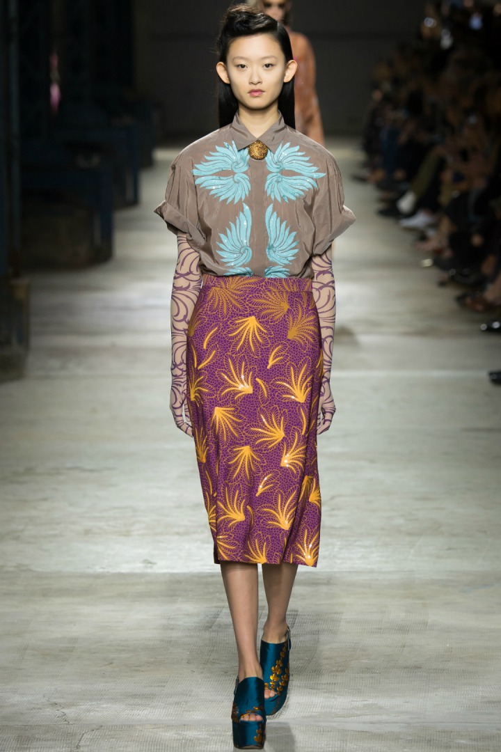 Dries Van Noten 2016 İlkbahar/Yaz