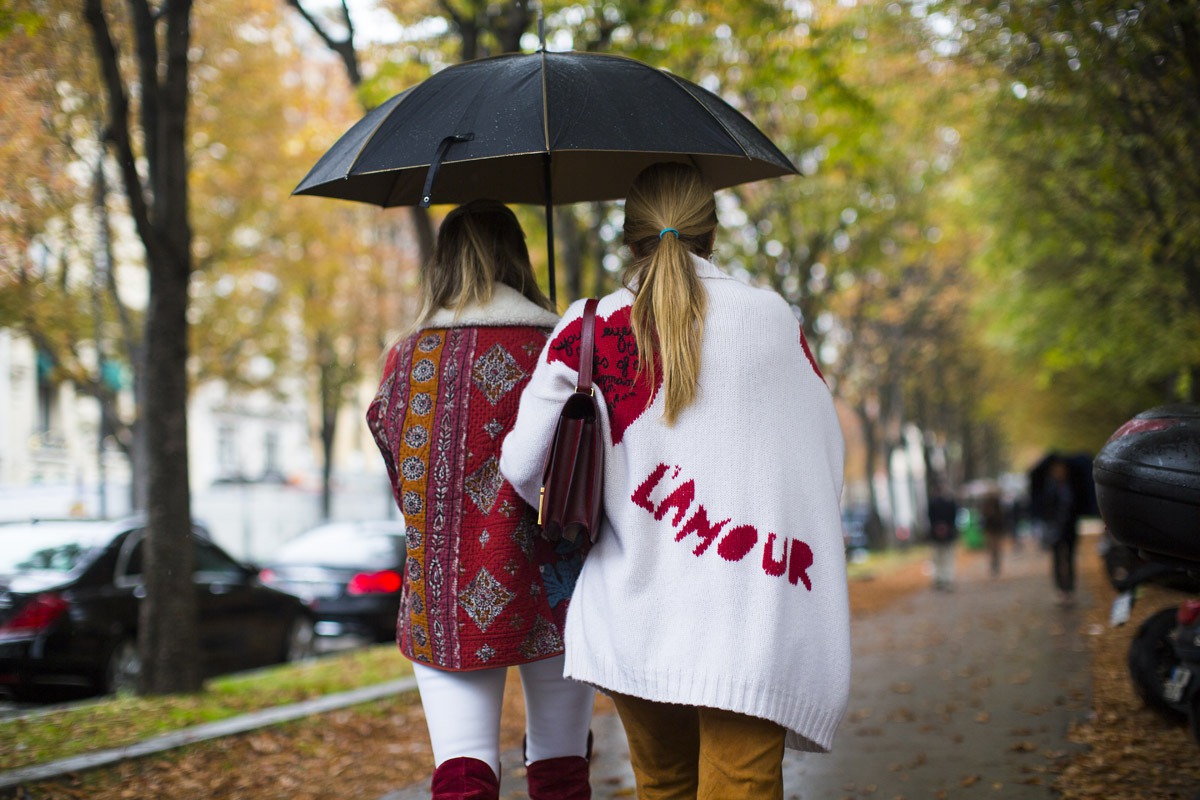 Sokak Stili: 2016 İlkbahar Paris Moda Haftası 7. Gün