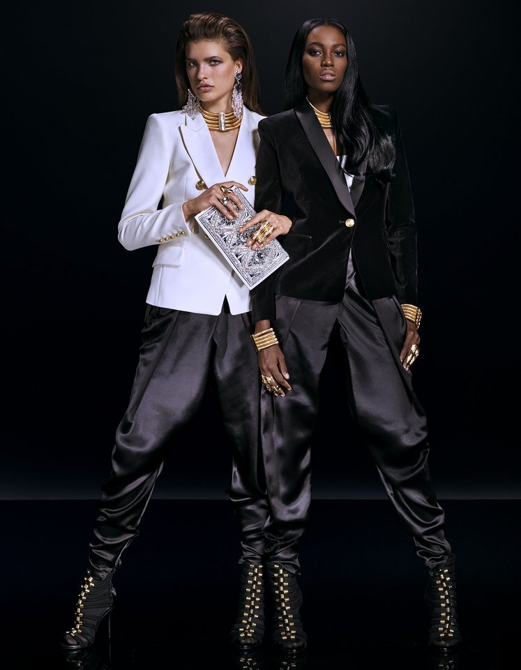 Balmain x H&M Koleksiyonundan Tüm Görünümler