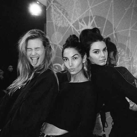 Adriana Lima'dan Kendall Jenner'a Instagram'da Victoria's Secret Melekleri