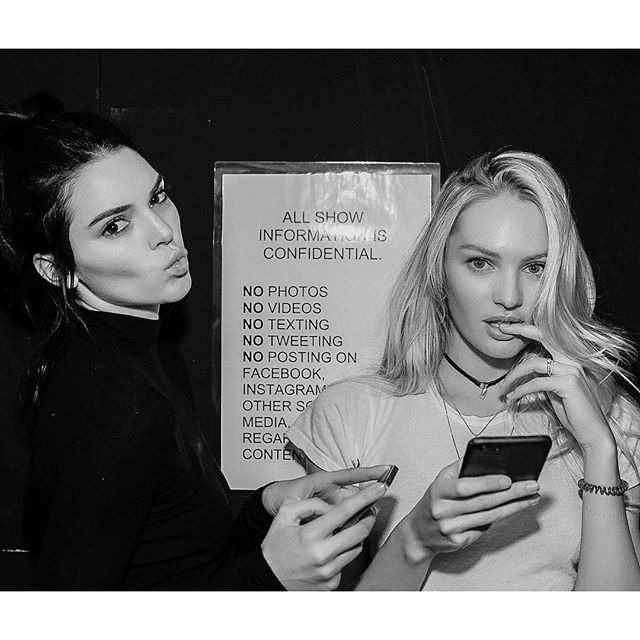 Adriana Lima'dan Kendall Jenner'a Instagram'da Victoria's Secret Melekleri