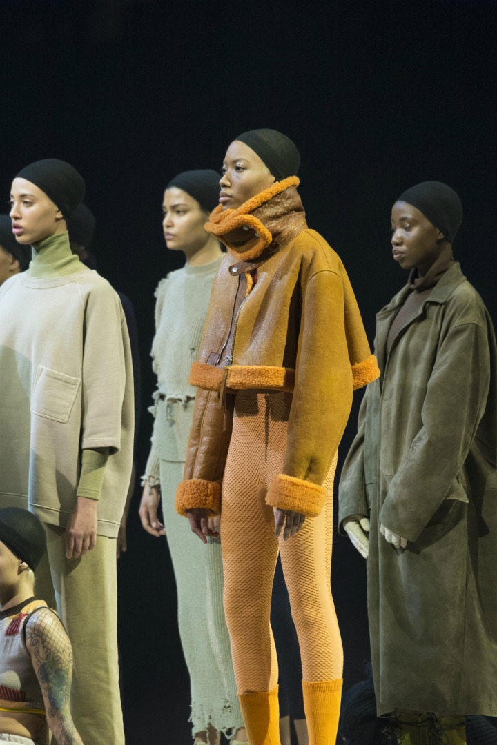 Kanye West Yeezy Season 3'de Naomi Campbell