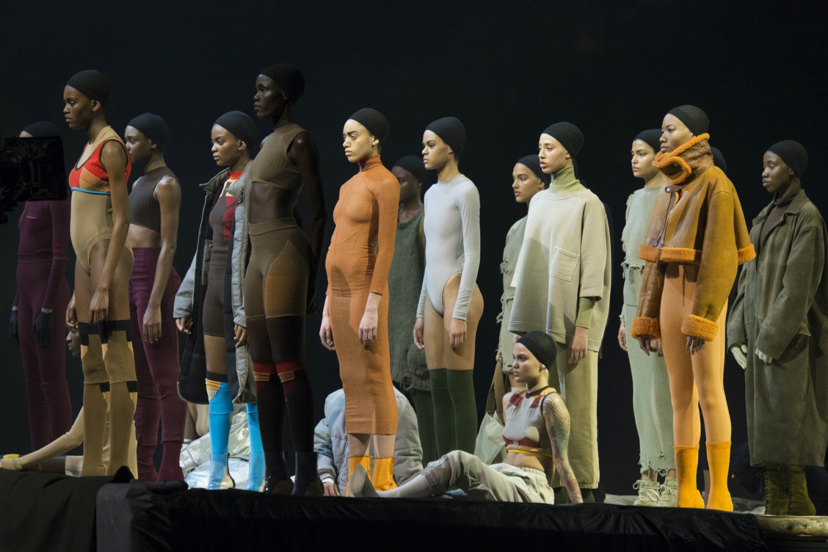 Kanye West Yeezy Season 3'de Naomi Campbell