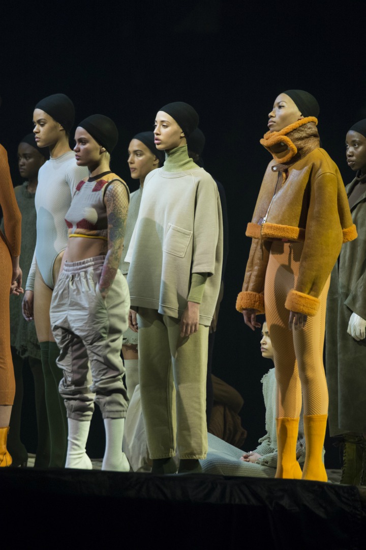 Kanye West Yeezy Season 3'de Naomi Campbell