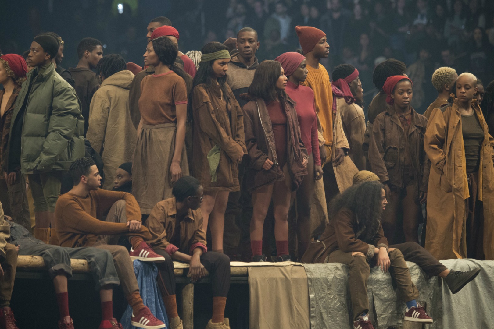 Kanye West Yeezy Season 3'de Naomi Campbell