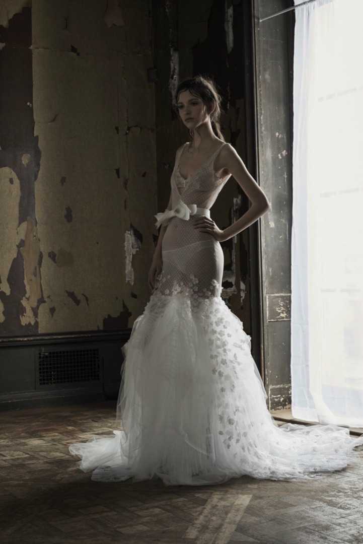 Vera Wang 2016 İlkbahar/Yaz Gelinlik