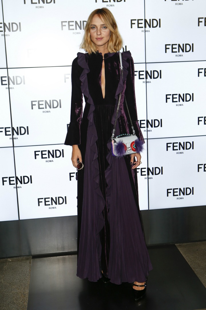 Fendi 2017 İlkbahar/Yaz Ön Sıradakiler