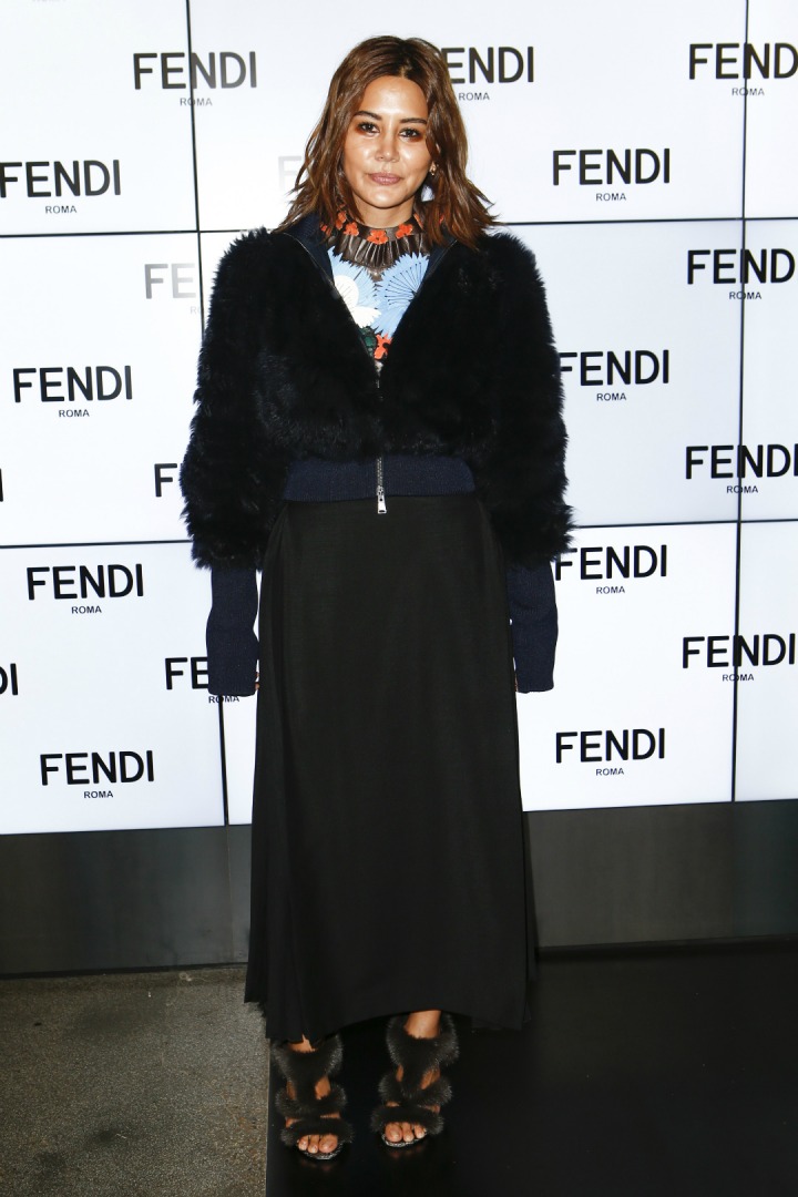 Fendi 2017 İlkbahar/Yaz Ön Sıradakiler