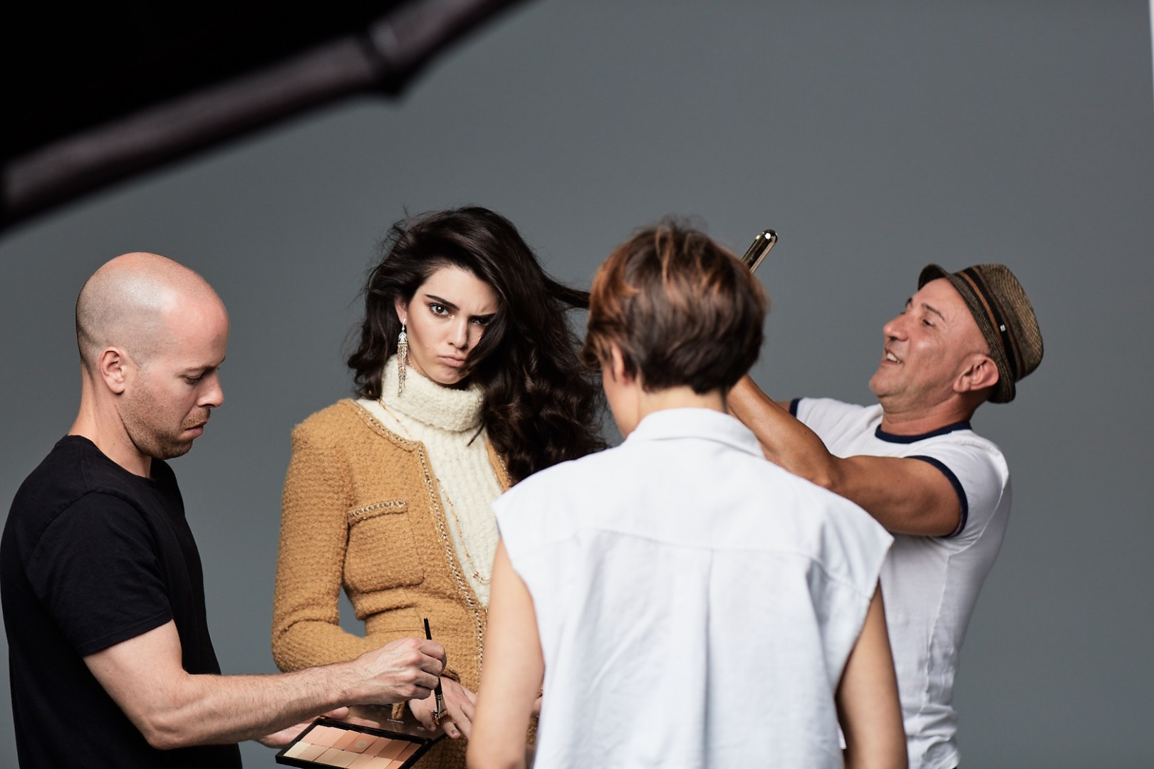 Kendall Jenner ile Çekim Arkasında