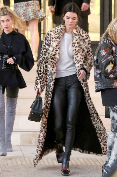 Kendall Jenner'ın leopar tutkusu