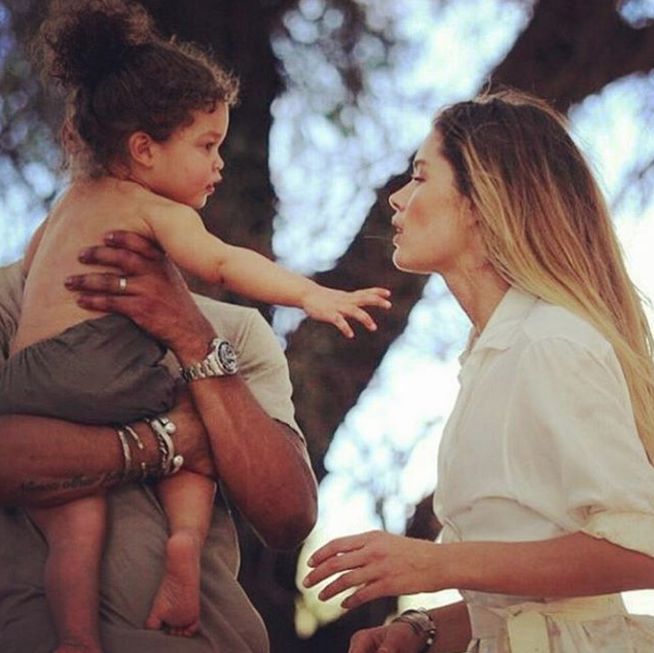 Doutzen Kroes ve Sunnery James'in Aile Albümü