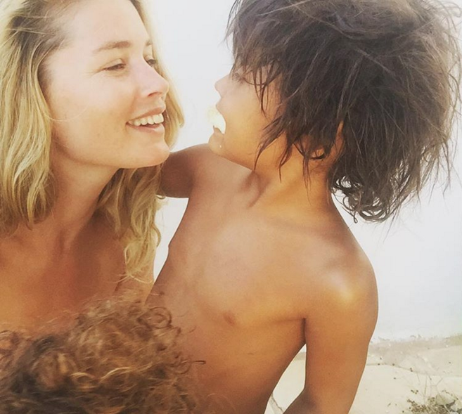 Doutzen Kroes ve Sunnery James'in Aile Albümü