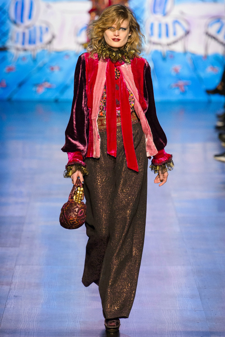 Anna Sui 2017-18 Sonbahar/Kış