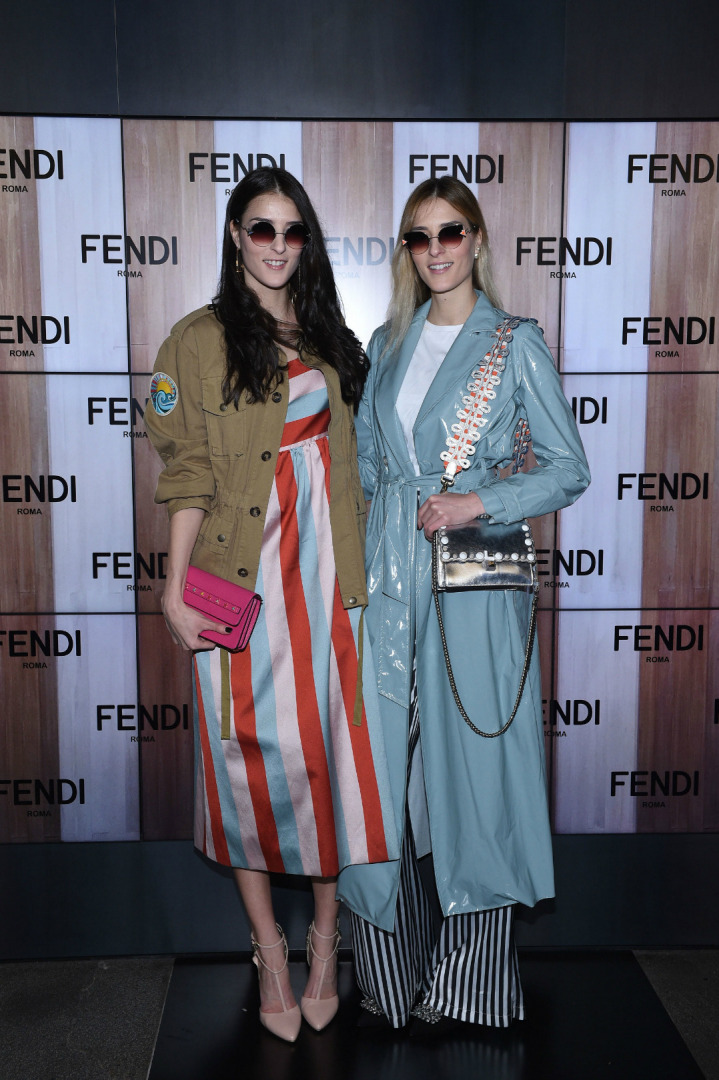 Fendi 2017-18 Sonbahar/Kış Ön Sıradakiler