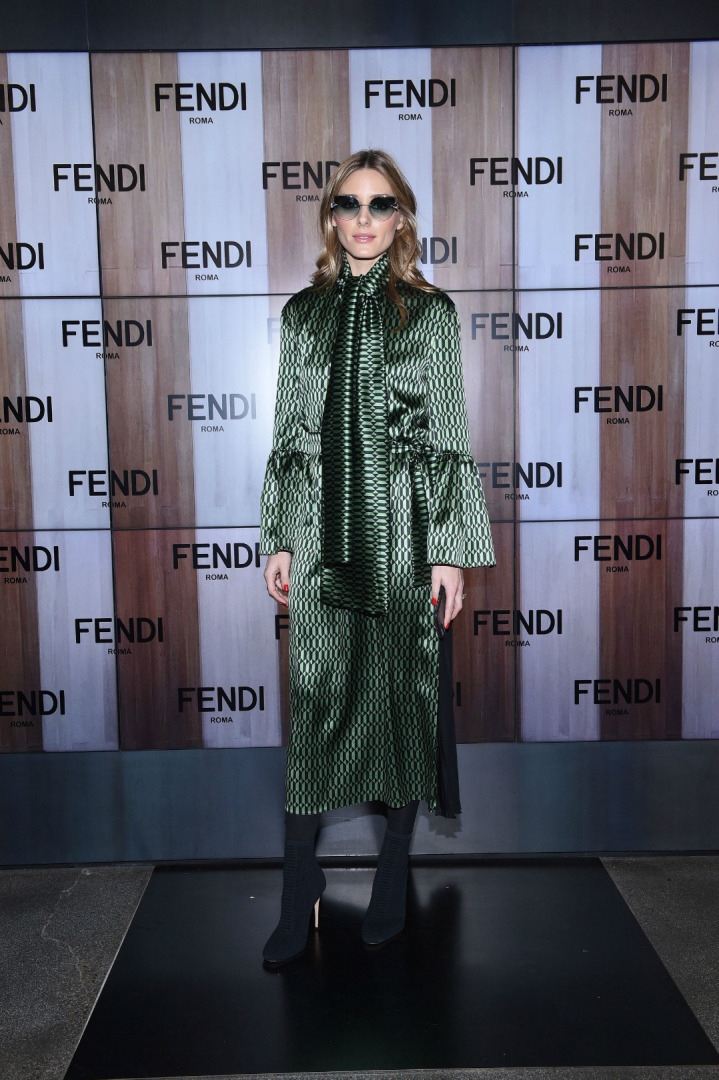 Fendi 2017-18 Sonbahar/Kış Ön Sıradakiler