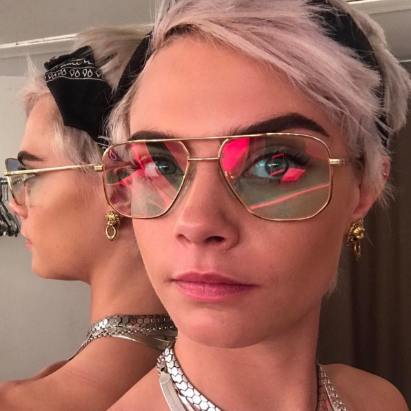 Cara Delevingne'den Adwoa Aboah'a Haftanın Güzellik Instagramları