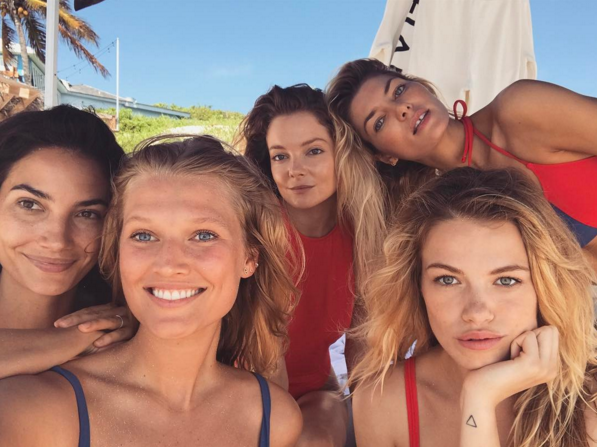 Barbara Palvin'den Toni Garrn'a Modellerin Bahamalar Çıkarması