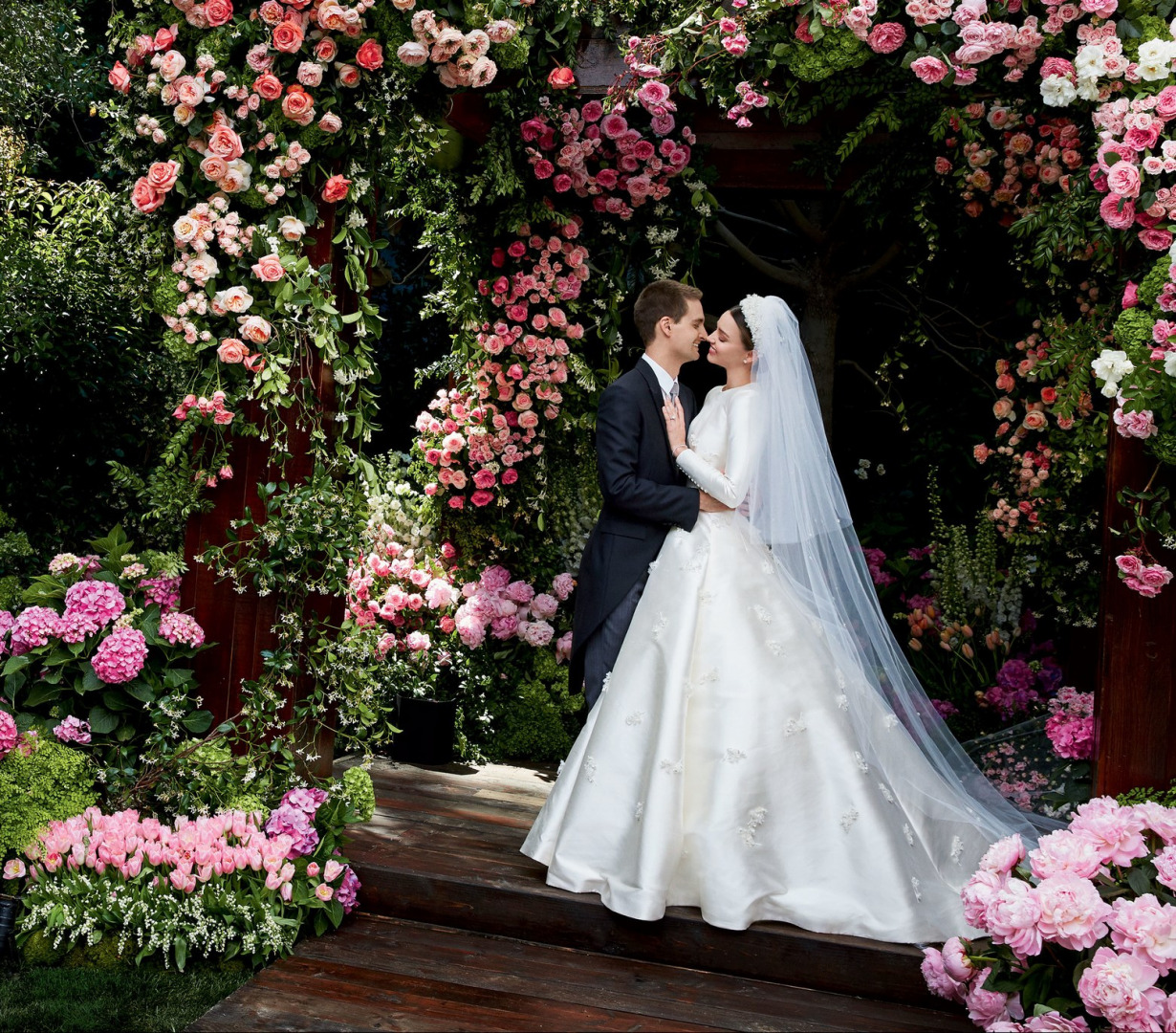 Miranda Kerr ve Evan Spiegel'ın Muhteşem Düğünü