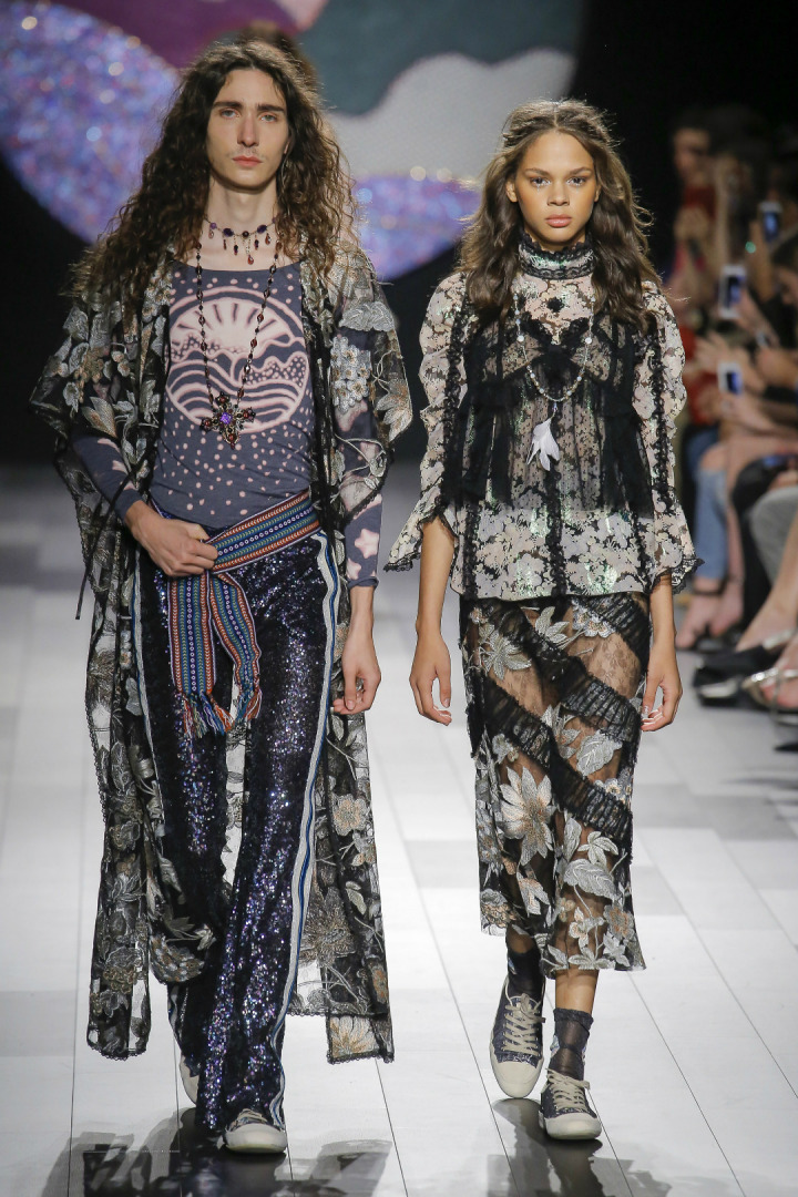 Anna Sui 2018 İlkbahar/Yaz