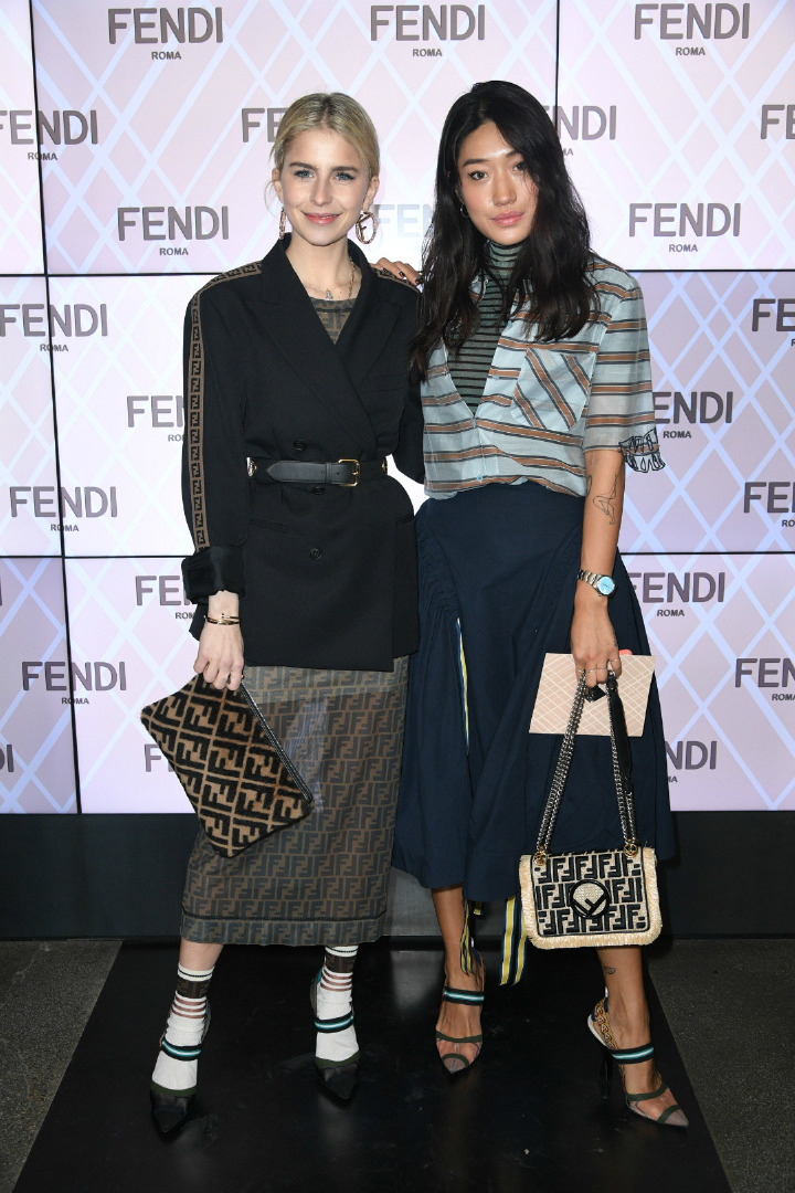 Fendi 2018-19 Sonbahar/Kış Ön Sıradakiler