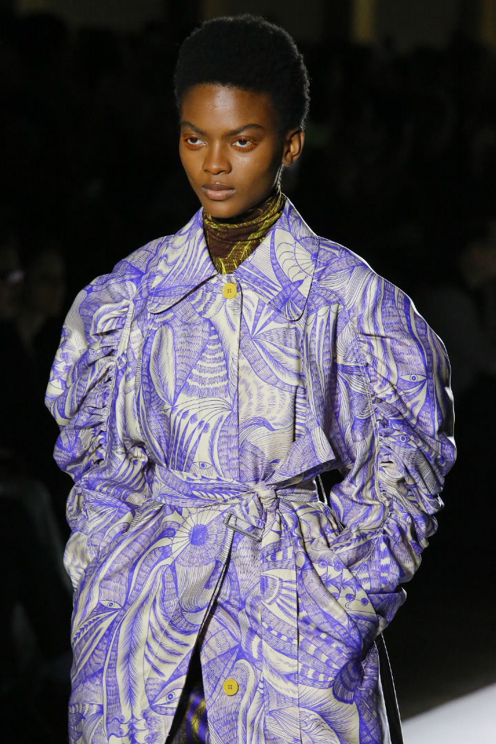 Dries Van Noten 2018-19 Sonbahar/Kış Detay