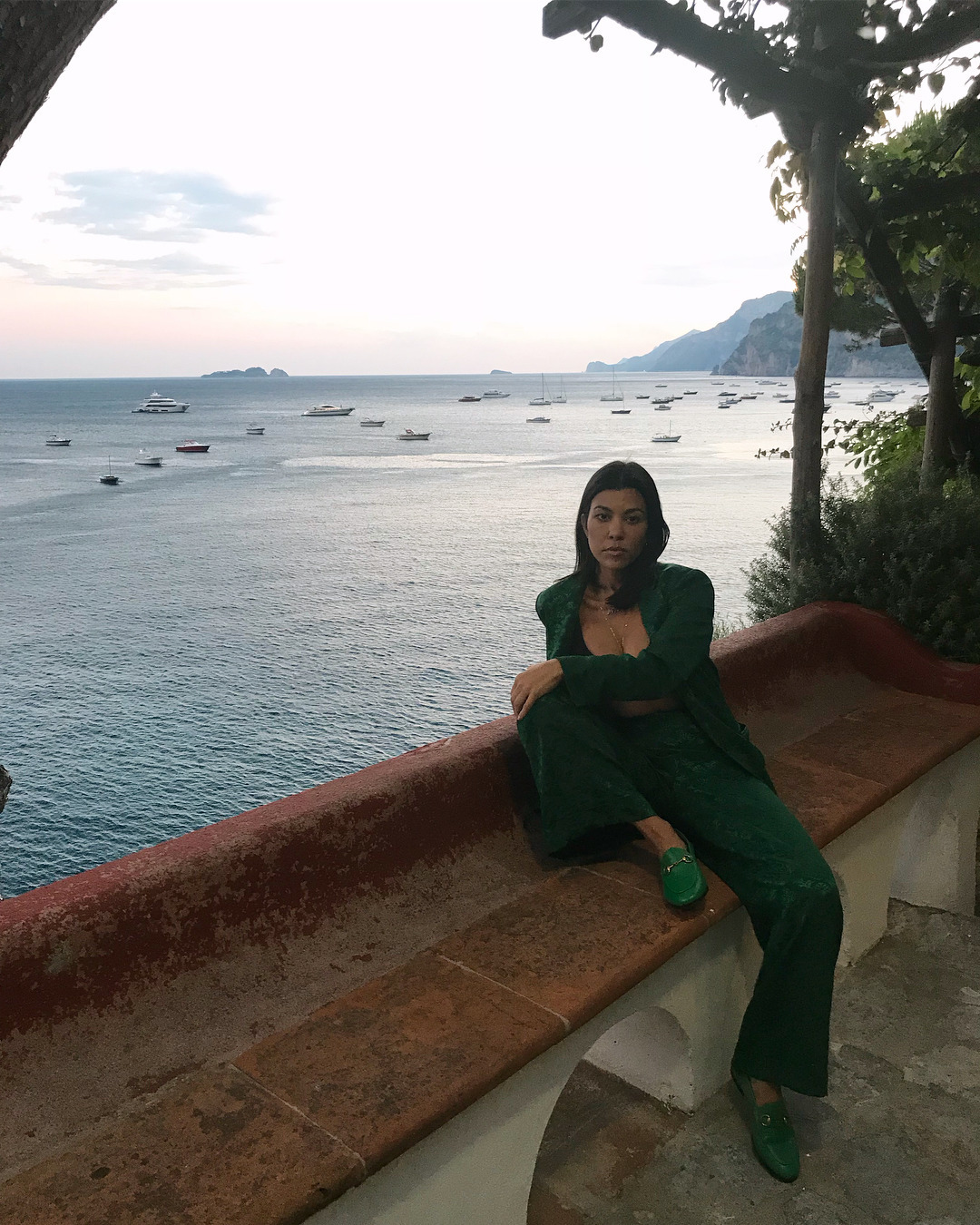 Kourtney Kardashian'ın Tatlı Akdeniz Kaçamağı