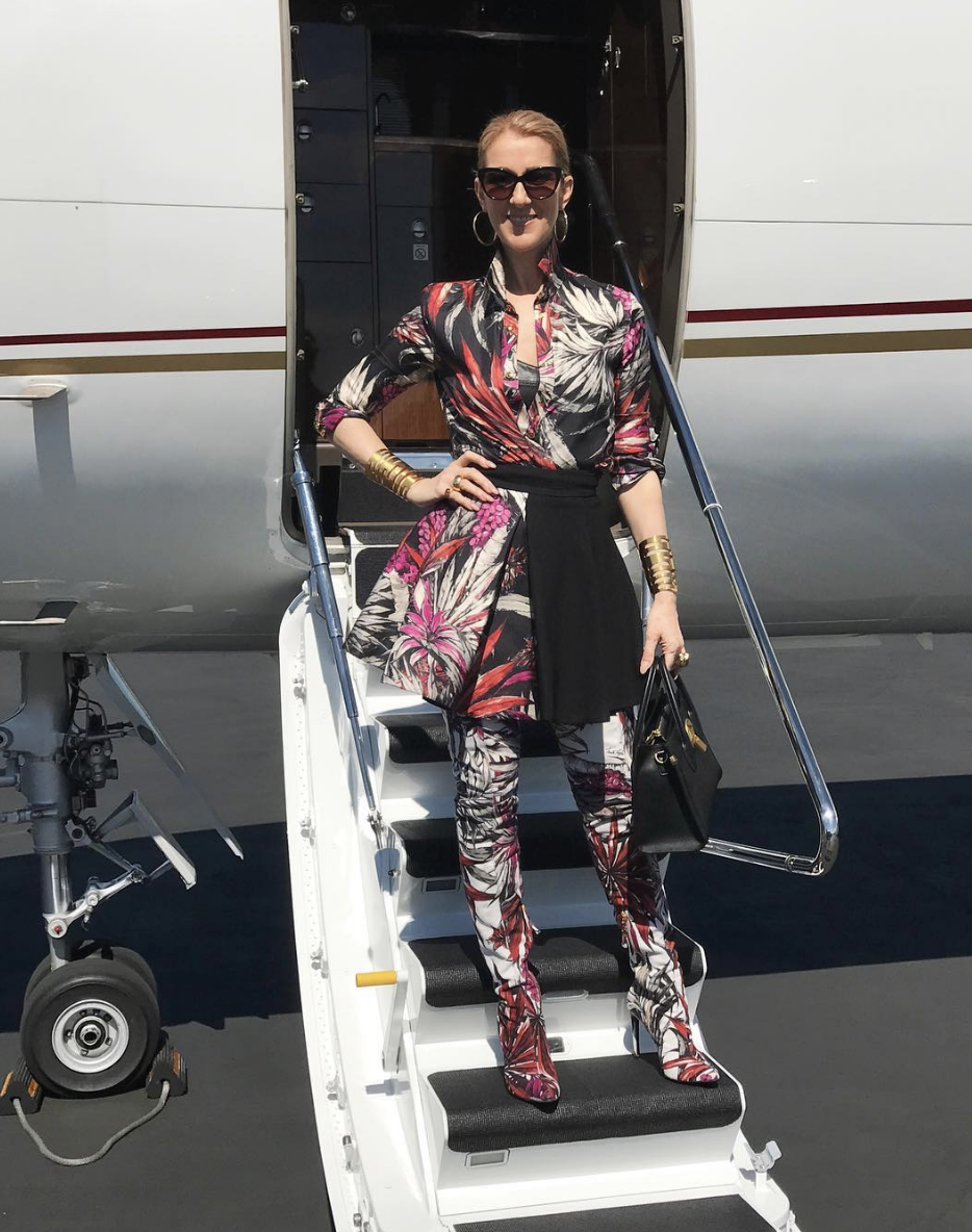 Céline Dion'un Jet Moda Günlüğü