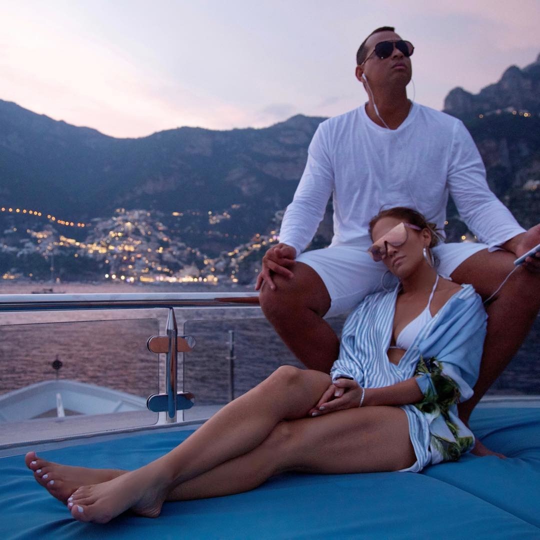 Capri'de Aşk Var: Jennifer Lopez & Alex Rodriguez