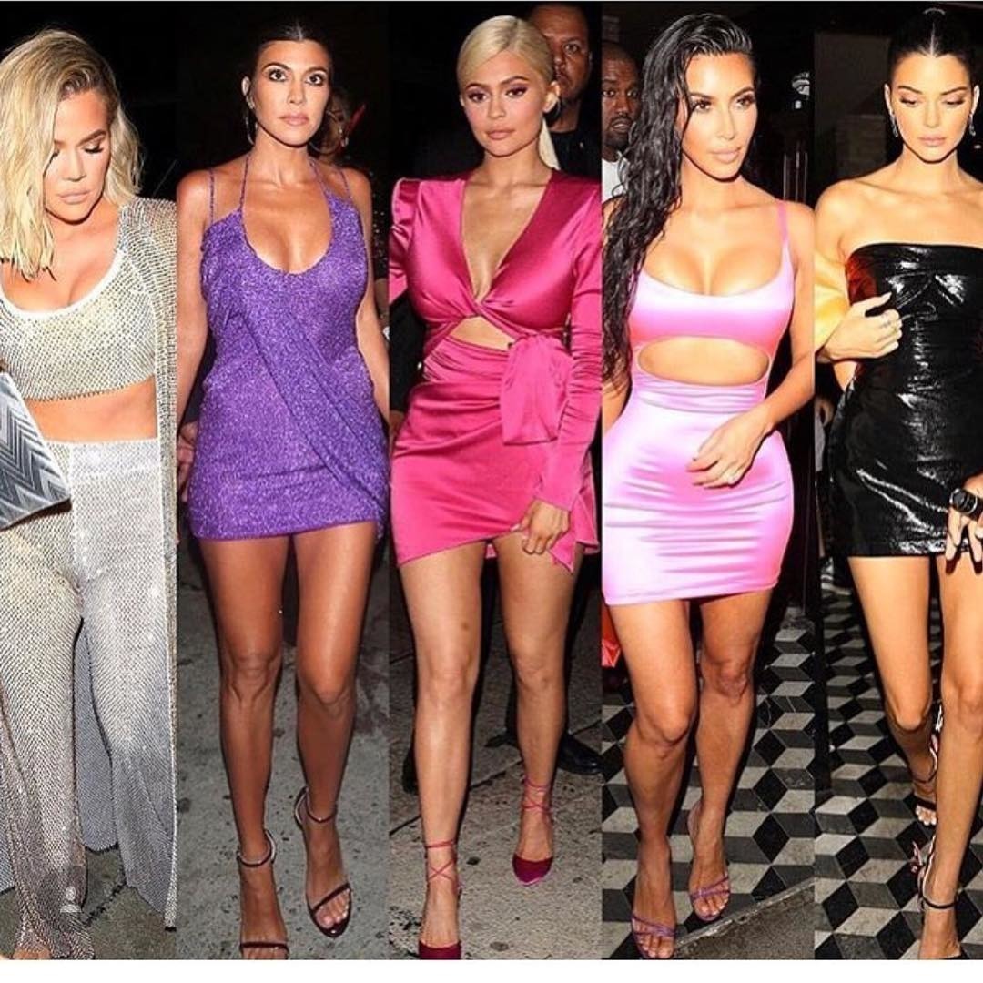 kylie jenner kim kardashian kendall jenner khloe kourtney