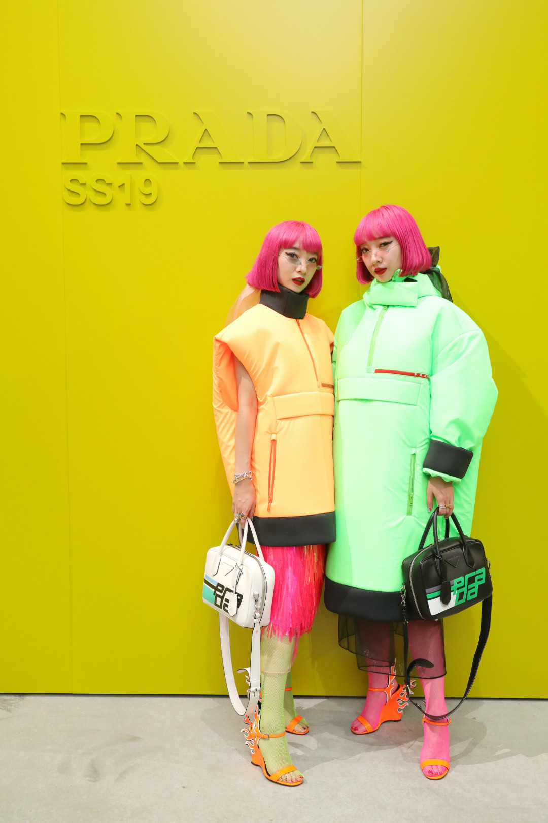 Prada 2019 İlkbahar/Yaz Ön Sıradakiler